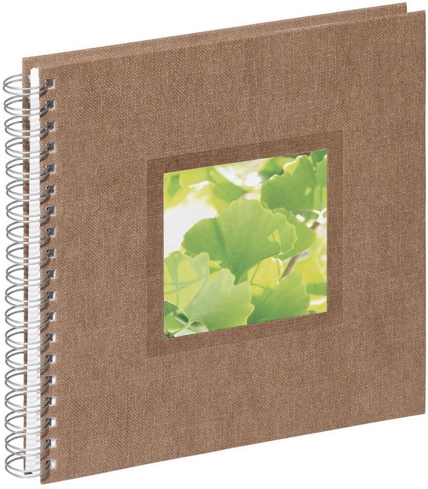 PAGNA Fotoalbum Spiralalbum 24x25cm Nature Ginkgo braun 50 Seiten. PAGNA Fotoalbum Spiralalbum 24x25cm Nature Ginkgo braun 50 Seiten. von PAGNA