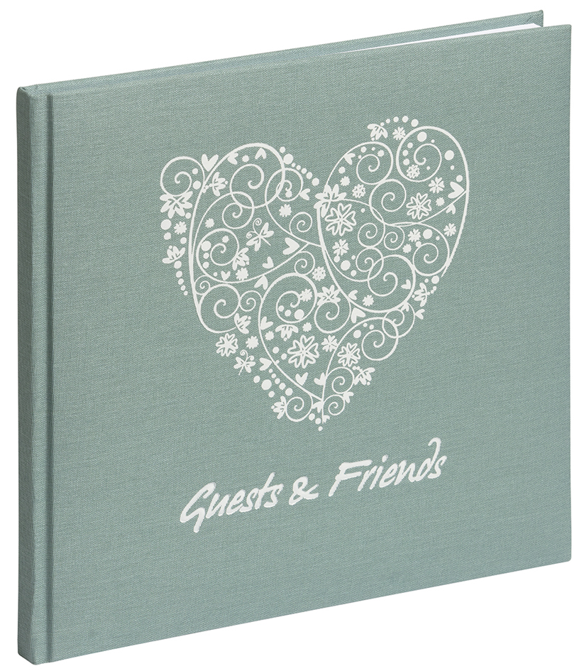 PAGNA Gästebuch , Guests & Friends, , 144 Seiten, minze PAGNA Gästebuch , Guests & Friends, , 144 Seiten, minze von PAGNA