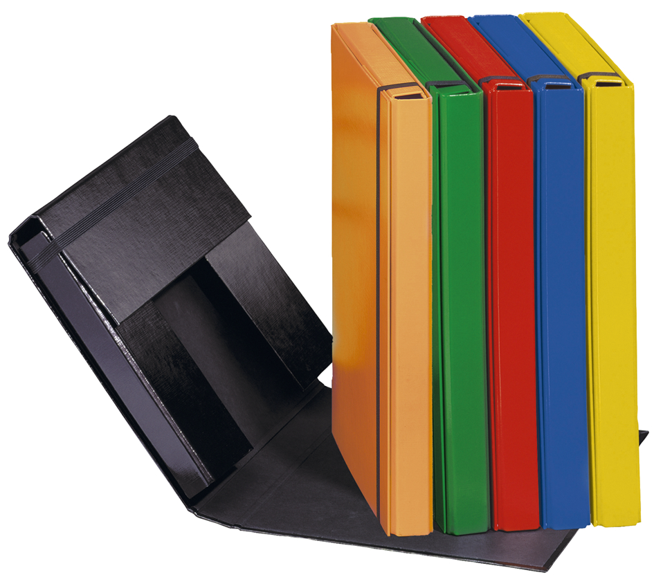 PAGNA Heftbox , Basic Colours, , DIN A4, schwarz von PAGNA
