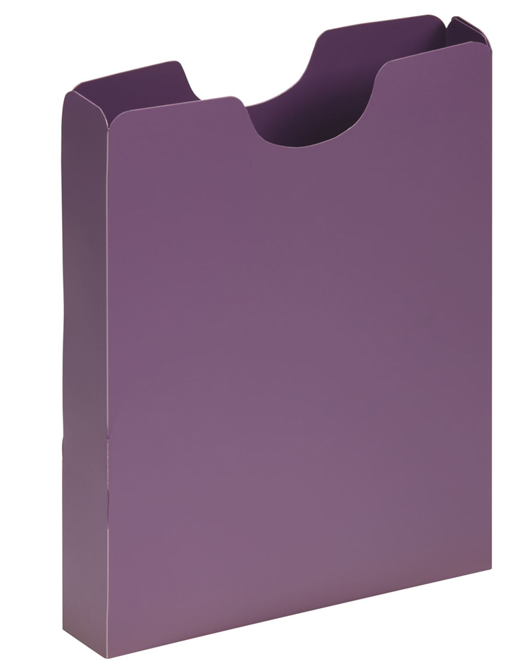 PAGNA Heftbox DIN A4, Hochformat, aus PP, lila von PAGNA