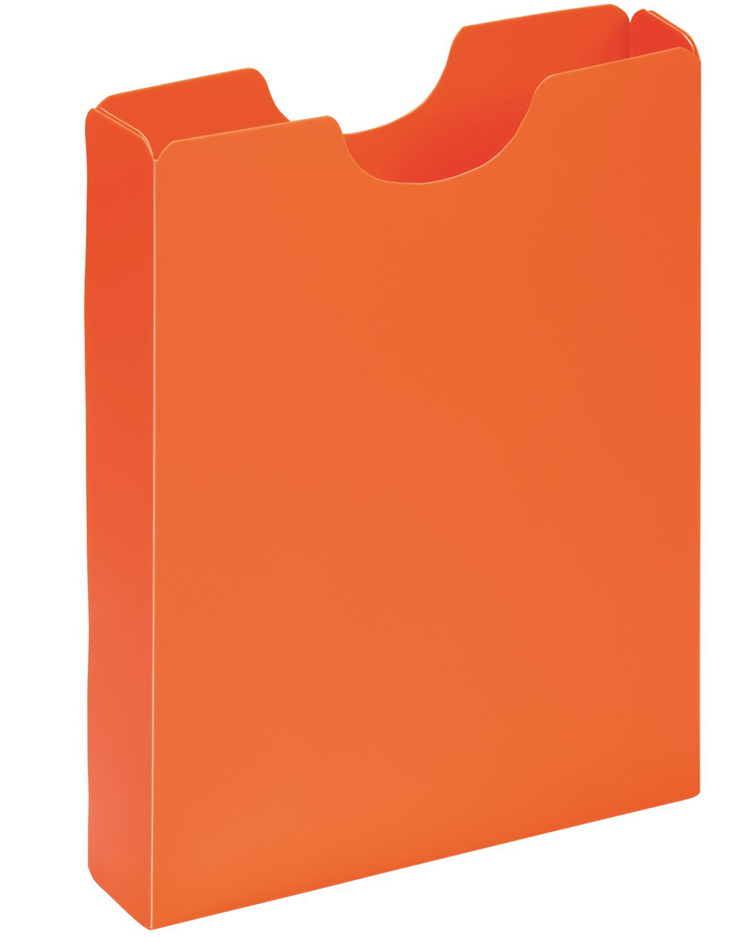 PAGNA Heftbox DIN A4, Hochformat, aus PP, orange von PAGNA