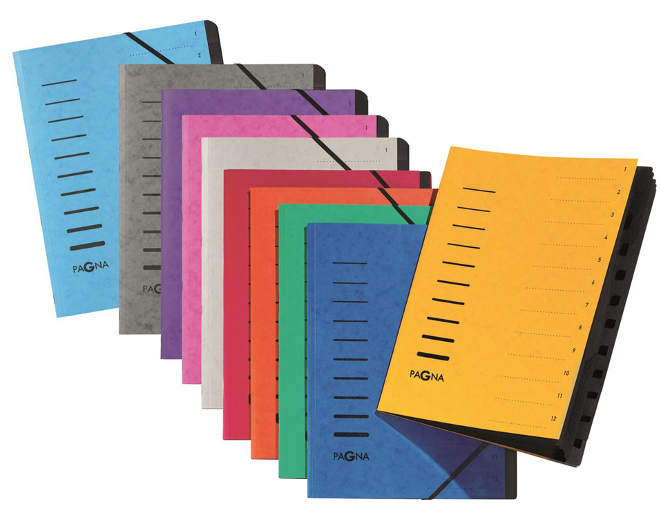 PAGNA Ordnungsmappe , Sorting File, , 12 Fächer, violett PAGNA Ordnungsmappe , Sorting File, , 12 Fächer, violett von PAGNA