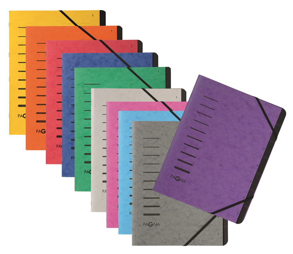 PAGNA Ordnungsmappe , Sorting File, , 7 Fächer, gelb PAGNA Ordnungsmappe , Sorting File, , 7 Fächer, gelb von PAGNA