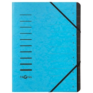 PAGNA Ordnungsmappe 12 Fächer blau PAGNA Ordnungsmappe 12 Fächer blau von PAGNA