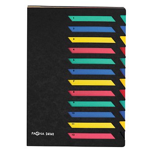 PAGNA Ordnungsmappe 12 Fächer schwarz PAGNA Ordnungsmappe 12 Fächer schwarz von PAGNA