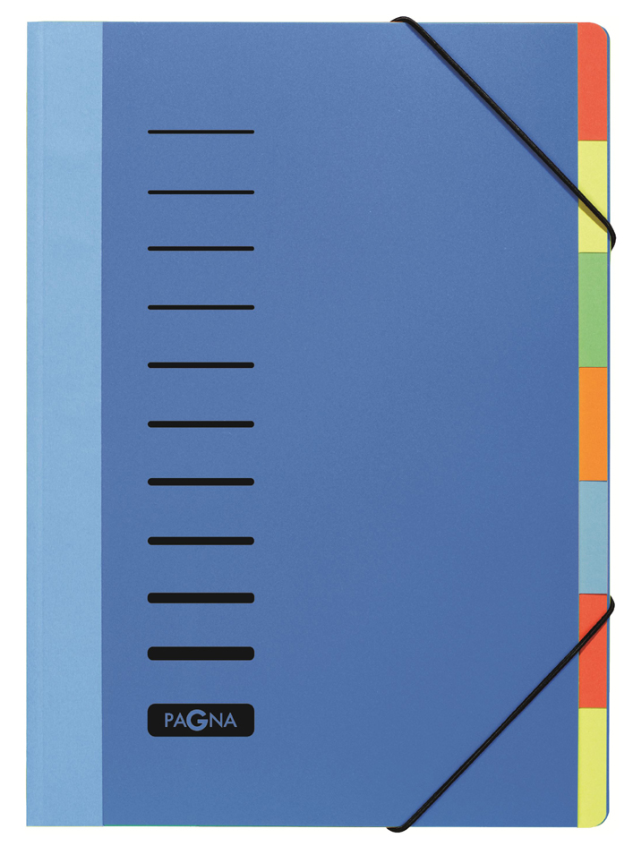 PAGNA Ordnungsmappe DESKORGANIZER Lucy Colors, blau von PAGNA