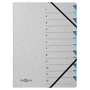 PAGNA Ordnungsmappe Easy Grey 12 Fächer grau PAGNA Ordnungsmappe Easy Grey 12 Fächer grau von PAGNA