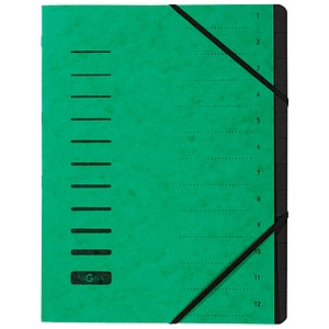 PAGNA Ordnungsmappe Ordnungsmappen 12 Fächer grün PAGNA Ordnungsmappe Ordnungsmappen 12 Fächer grün von PAGNA