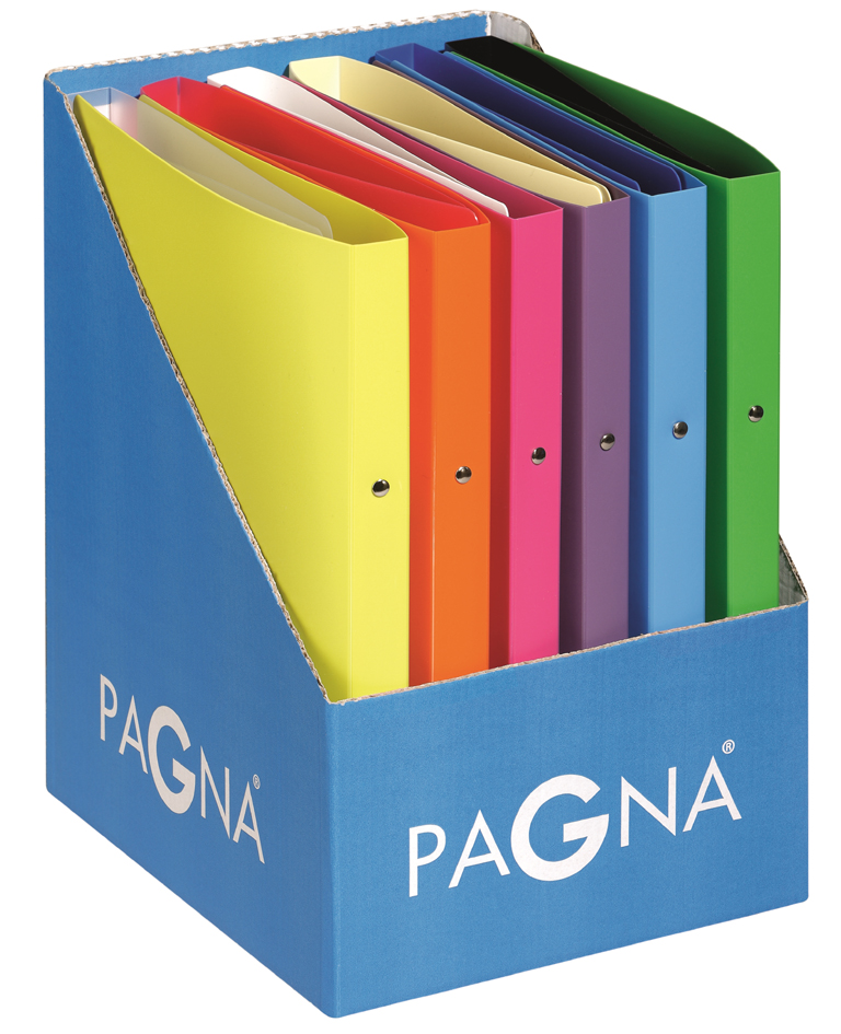 PAGNA Ringbuch, PP, A4, Ringdurchmesser 16 mm, Thekendisplay von PAGNA