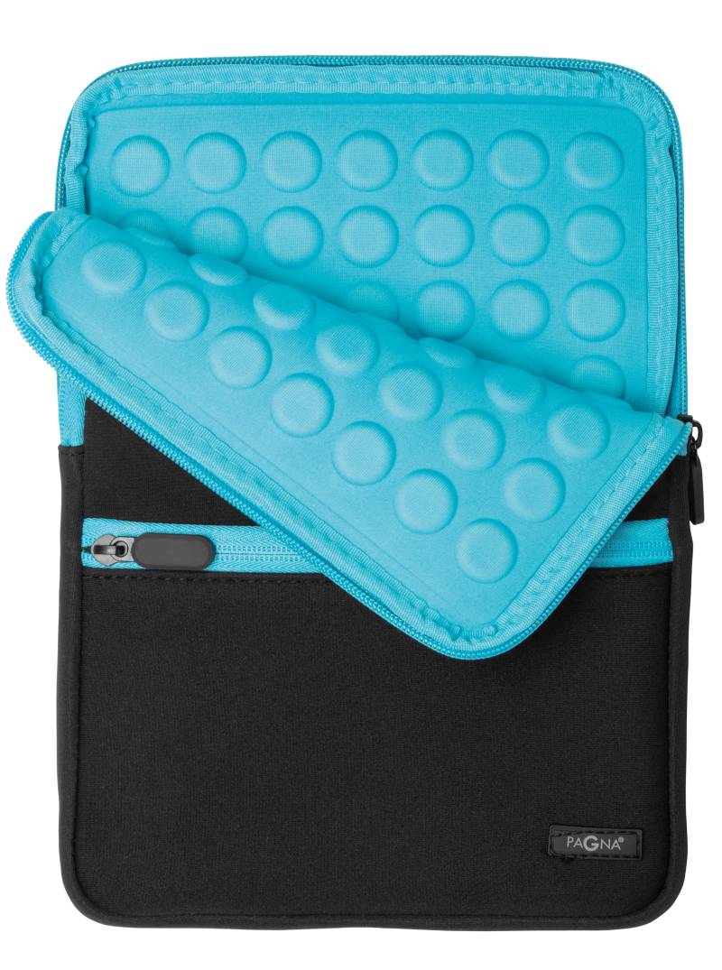 PAGNA Sleeve , Go, , für Tablet-PC, schwarz / azurblau von PAGNA