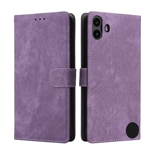 Hülle Kompatibel mit CMF Phone 1, RFID-Blockierung, Magnetisches Flip-Leder, Stoßfeste Schutzabdeckung mit Kartenfächern und Ständer von PAINE