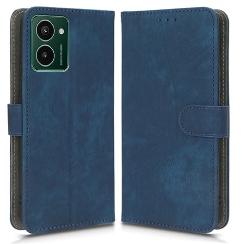 Hülle Kompatibel mit HMD Pulse Pro, RFID-Blockierung, Magnetisches Flip-Leder, Stoßfeste Schutzabdeckung mit Kartenfächern und Ständer von PAINE