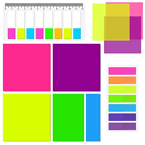 570 Transparente Haftnotizen,Selbstklebende Wasserfest Transparent Sticky Notes,für Seitenmarkierung Büros Büchern 570 Blätter Transparent Sticky Notes 570 Transparente Haftnotizen,Selbstklebende Wasserfest Transparent Sticky Notes,für Seitenmarkierung Büros Büchern 570 Blätter Transparent Sticky Notes von PAIVSUN