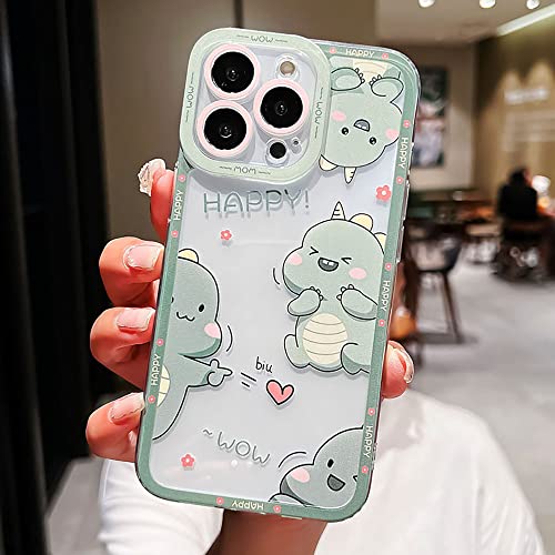 PAIX Transparente TPU-Hülle für Xiaomi Redmi Note 13 5G|Dinosaurier von PAIX