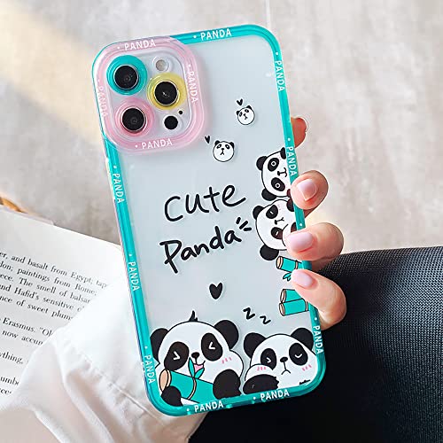 Bemalte Transparente TPU-Hülle Kompatibel mit Xiaomi Redmi Note 13 Pro Plus|Niedlicher Panda von PAIX