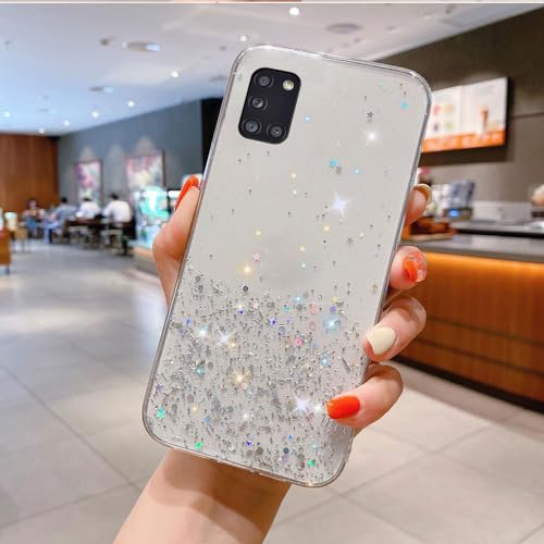 Glitzernder Transparenter Hülle Sternenhimmel Kompatibel mit Samsung Galaxy A31 Case TPU-Schutzabdeckung für Schlankes Anti-Stoß-Handyhülle Glitzernder Transparenter Hülle Sternenhimmel Kompatibel mit Samsung Galaxy A31 Case TPU-Schutzabdeckung für Schlankes Anti-Stoß-Handyhülle von PAIX