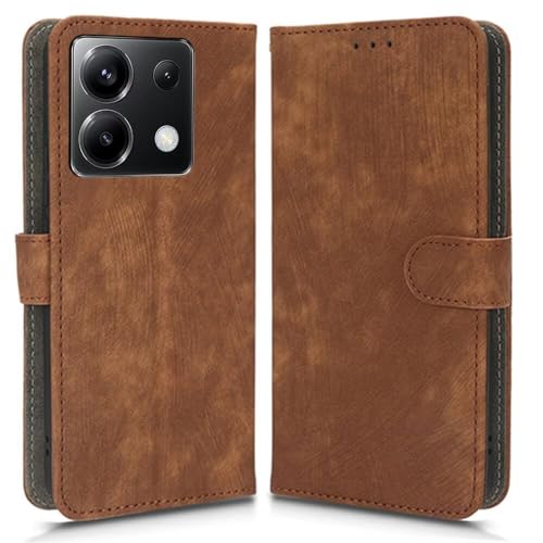 Hülle Kompatibel mit Xiaomi Poco X6 5G, RFID-Blockierung, Magnetisches Flip-Leder, Stoßfeste Schutzabdeckung mit Kartenfächern und Ständer Hülle Kompatibel mit Xiaomi Poco X6 5G, RFID-Blockierung, Magnetisches Flip-Leder, Stoßfeste Schutzabdeckung mit Kartenfächern und Ständer von PAIX
