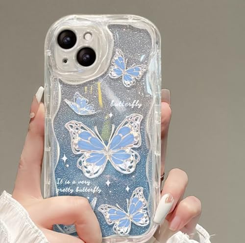 PAIX Transparentes Silikon Weichgehäuse Hülle Kompatibel mit Xiaomi 11 Lite 5G NE/Mi 11 Lite 4G 5G Glitzerpapier Schmetterlingsmuster Optionales Kettenhandyhülle Anti Tropf Cremegehäuse PAIX Transparentes Silikon Weichgehäuse Hülle Kompatibel mit Xiaomi 11 Lite 5G NE/Mi 11 Lite 4G 5G Glitzerpapier Schmetterlingsmuster Optionales Kettenhandyhülle Anti Tropf Cremegehäuse von PAIX