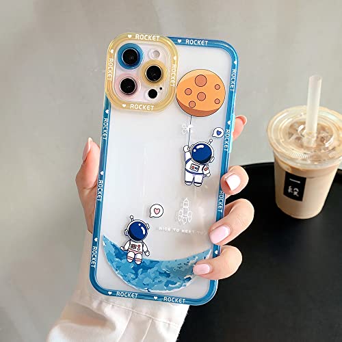 Schutzhülle aus TPU, transparent, lackiert, kompatibel mit Samsung Galaxy A52S/A52 4G 5G, Astronaut Schutzhülle aus TPU, transparent, lackiert, kompatibel mit Samsung Galaxy A52S/A52 4G 5G, Astronaut von PAIX