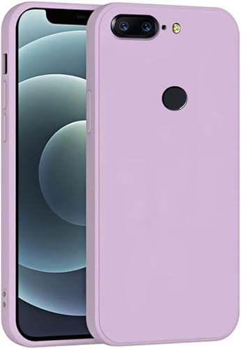 Solide Farbe Silikon Telefon Fall Kompatibel mit OnePlus 5T Hülle- Schlank und Schützend Back Case Cover von PAIX