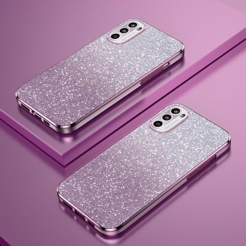 Verlaufsglitzer Elektroplattierte Transparente Hülle Kompatibel mit Motorola Moto G62 5G Case TPU Schlankem StoßFestem Handyhülle Verlaufsglitzer Elektroplattierte Transparente Hülle Kompatibel mit Motorola Moto G62 5G Case TPU Schlankem StoßFestem Handyhülle von PAIX