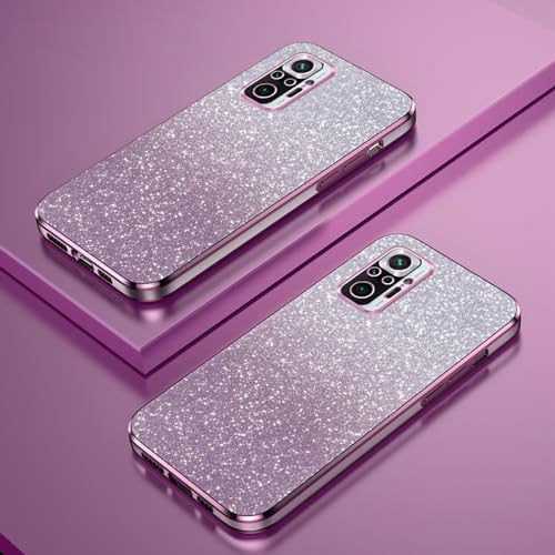 Verlaufsglitzer Elektroplattierte Transparente Hülle Kompatibel mit Redmi Note 10 PRO 4G Case TPU Schlankem StoßFestem Handyhülle Verlaufsglitzer Elektroplattierte Transparente Hülle Kompatibel mit Redmi Note 10 PRO 4G Case TPU Schlankem StoßFestem Handyhülle von PAIX