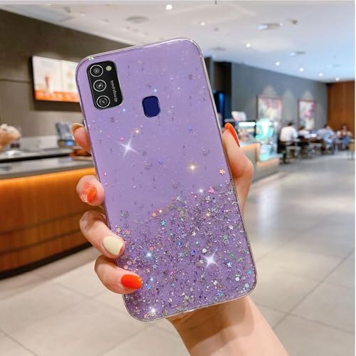 Kompatibel mit Samsung Galaxy M21/M30S-HandyhülleSternenhimmel Glitzer Epoxidharz Transparent TPU Weichhülle Kompatibel mit Samsung Galaxy M21/M30S-HandyhülleSternenhimmel Glitzer Epoxidharz Transparent TPU Weichhülle von PAIXIKYZ