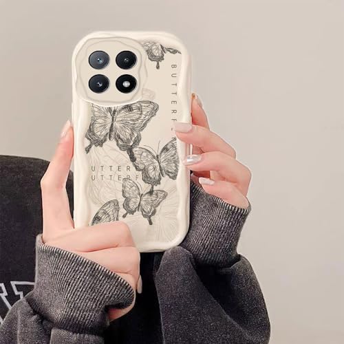 Kompatibel mit Xiaomi Poco X6 Pro 5G Glatte Cremige Wellen-Design Weiche Silikonhülle Kompatibel mit Xiaomi Poco X6 Pro 5G Glatte Cremige Wellen-Design Weiche Silikonhülle von PAIXIKYZ