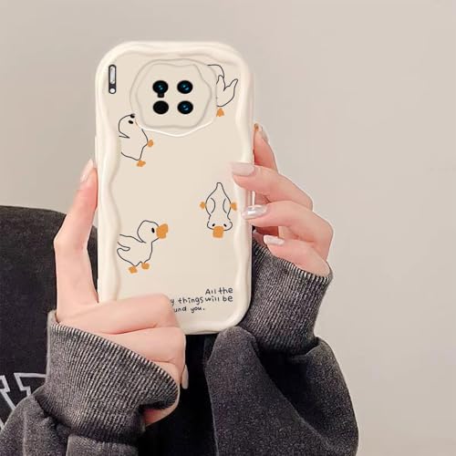 PAIXIKYZ Kompatibel mit Huawei P30 Pro/ P30 Pro New Edition Glatte Cremige Wellen-Design Weiche Silikonhülle PAIXIKYZ Kompatibel mit Huawei P30 Pro/ P30 Pro New Edition Glatte Cremige Wellen-Design Weiche Silikonhülle von PAIXIKYZ