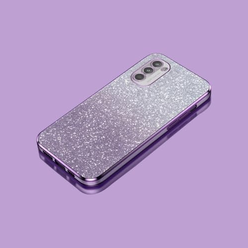 PAIXIKYZ Kompatibel mit Motorola Moto G52 Elektroplattierte Transparente TPU + Glitzerpapier Weiche Handyhülle PAIXIKYZ Kompatibel mit Motorola Moto G52 Elektroplattierte Transparente TPU + Glitzerpapier Weiche Handyhülle von PAIXIKYZ