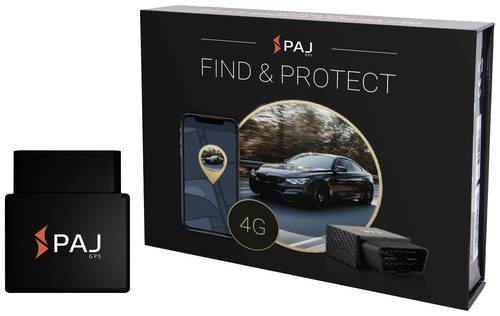PAJ GPS CAR OBD 4G 2.0 GPS Tracker Fahrzeugtracker Schwarz von PAJ GPS