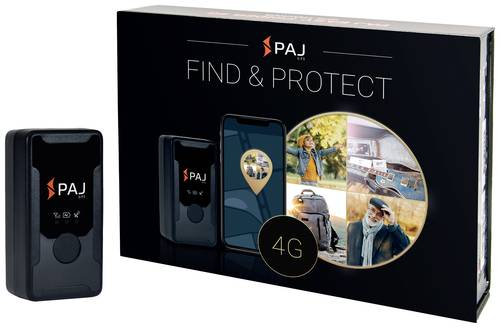 PAJ GPS EASY FINDER 4G GPS Tracker Personentracker, Multifunktionstracker, Gepäckstücktracker Schw von PAJ GPS