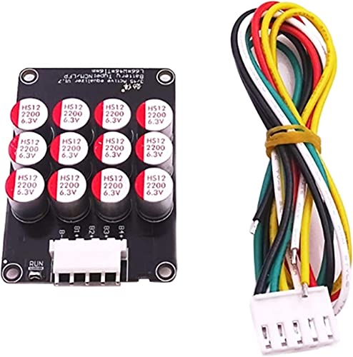 Elektronisches Zubehör, Kondensator-Kit, 4S Ternärer Eisen-Lithium-Batterie-Balancer, Lifepo4-Batterie-Equalizer, Übertragungskondensator, BMS-Platinenkondensatoren KHzIgRdY von PAJPXPCD