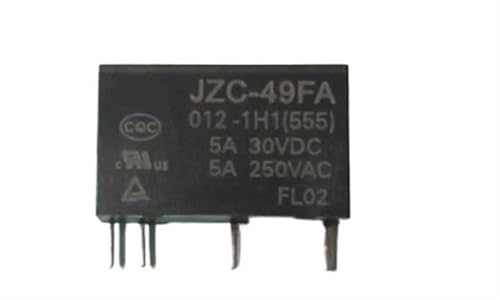 JZC-49FA-012-1H1 JZC-49FA 012-1H1 12VDC 12V 5A relay DIP4 PAJPXPCD JZC-49FA-012-1H1 JZC-49FA 012-1H1 12VDC 12V 5A relay DIP4 PAJPXPCD von PAJPXPCD