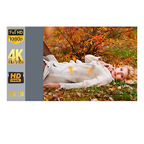 Projektorleinwand Projektor Bildschirm 16:9, 60 84 100 120 130 150 Zoll Reflektierende Stoff Tuch Projektion Bildschirm for Video Beamer für Heimkino-Hinterhof-Kinoreisen ( Color : B , Size : 133 inch Projektorleinwand Projektor Bildschirm 16:9, 60 84 100 120 130 150 Zoll Reflektierende Stoff Tuch Projektion Bildschirm for Video Beamer für Heimkino-Hinterhof-Kinoreisen ( Color : B , Size : 133 inch von PAKLIF
