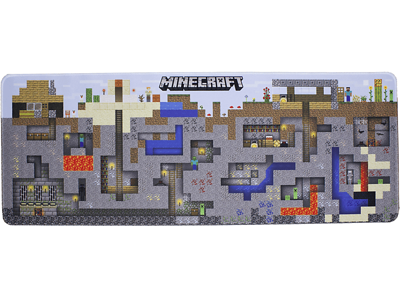 PALADONE PRODUCTS Minecraft Welt XL Mauspad (40x80cm) Gaming von PALADONE PRODUCTS