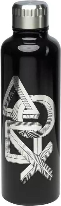 Paladone Playstation Tägliche Nutzung 480 ml Edelstahl Schwarz - Silber (PP6582PS) von PALADONE