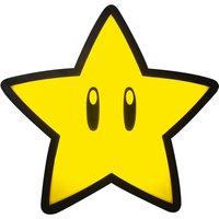 Super Mario Super Star Leuchte mit Projektion von PALADONE