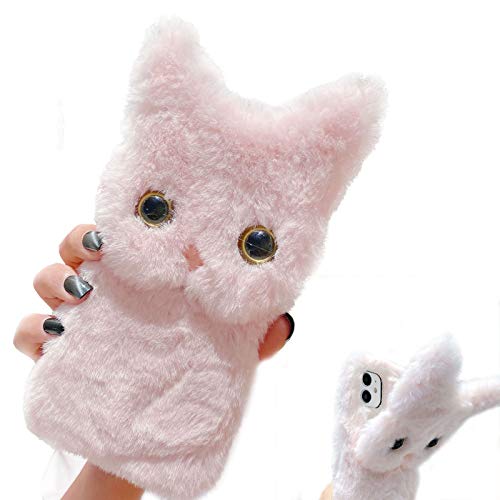 PALIFU Weich Plüsch Hülle Kompatibel mit Samsung Galaxy A14 5G,Niedlich Pelzig Katze Ohren Warm Flauschige Haar Süß Karikatur Tier Stand Handyhülle für Mädchen Frauen,Rosa Katze PALIFU Weich Plüsch Hülle Kompatibel mit Samsung Galaxy A14 5G,Niedlich Pelzig Katze Ohren Warm Flauschige Haar Süß Karikatur Tier Stand Handyhülle für Mädchen Frauen,Rosa Katze von PALIFU