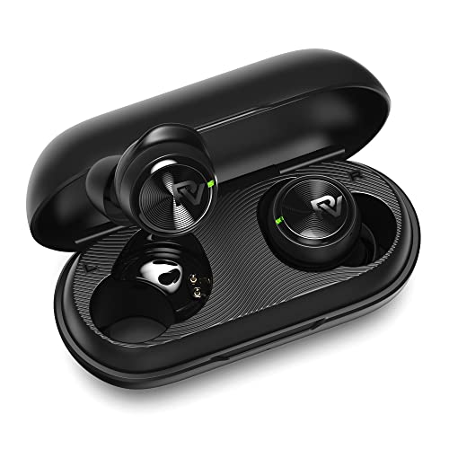 PALOVUE Bluetooth 5.3 kopfhörer kabellos mit Mikrofon, 32h in Ear Kopfhörer Tiefer Bass, Ohrhörer mit Leichter kompakter Ladehülle für Sport/Arbeit, kompatibel mit iPhone Android von PALOVUE