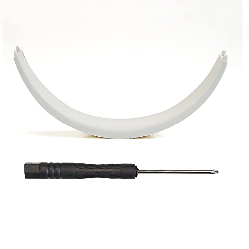 Palumma For Beats Studio 2 Kopfhörer-Kopfband-Abdeckung, Ersatz-Kopfband, Kissenpolster, Schutzhülle für Beats Studio 2 Wireless Wired Studio 3 Wireless Headband (weiß) von PALUMMA
