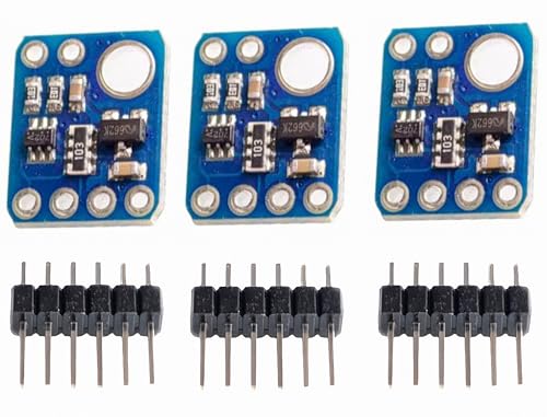 PAMEENCOS 3 Stück GY-530 VL53L0X Laser-Entfernungssensor, ToF-Ranging Time-of-Flight Ranging Sensor-Modul von PAMEENCOS