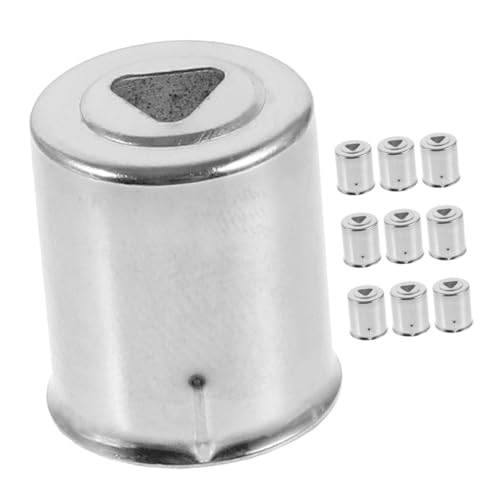 PAMINGONO 10st Magnetron-emitter Mikrowelle Ofenzubehör Austauschbare Magnetronabdeckungen Austausch Der Magnetronkappe Ofen Ersatz Crimphülsenverschraubung Küchenzubehör Silver Eisen PAMINGONO 10st Magnetron-emitter Mikrowelle Ofenzubehör Austauschbare Magnetronabdeckungen Austausch Der Magnetronkappe Ofen Ersatz Crimphülsenverschraubung Küchenzubehör Silver Eisen von PAMINGONO