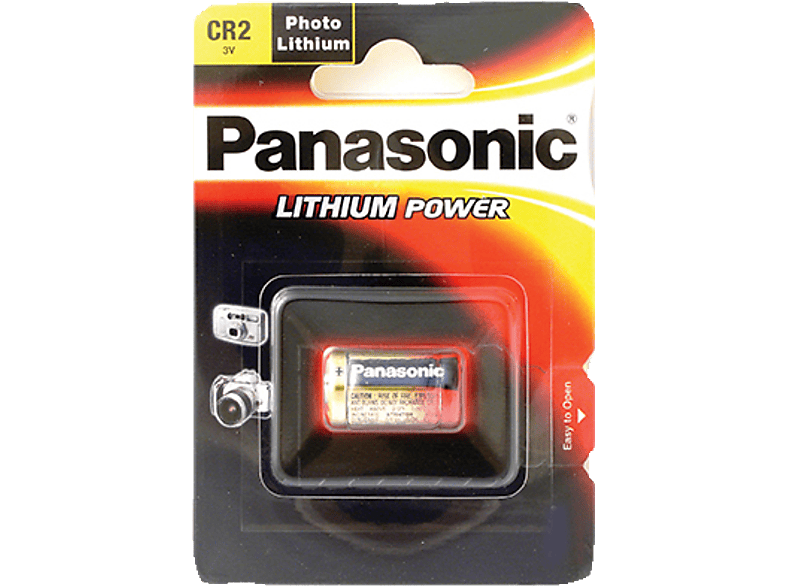 PANASONIC 2B210596 CR2 Batterie, Li-Ion, 3 Volt von PANASONIC