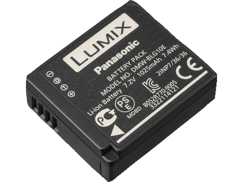 PANASONIC DMW-BLG10-E DMW-BLG 10 E Akku, Li-Ion, 7.2 Volt, 1025 mAh PANASONIC DMW-BLG10-E DMW-BLG 10 E Akku, Li-Ion, 7.2 Volt, 1025 mAh von PANASONIC