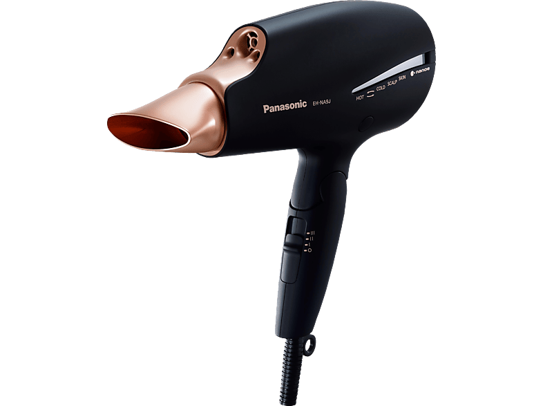 PANASONIC EH-NA9J-K Haartrockner Schwarz-roségold (1800 Watt) von PANASONIC