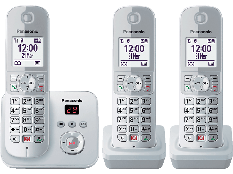 PANASONIC KX-TG6863GS Schnurloses Telefon von PANASONIC