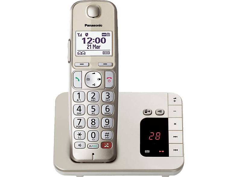 PANASONIC KX-TGE260GN Schnurloses Telefon von PANASONIC