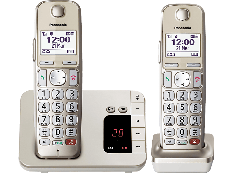 PANASONIC KX-TGE262GN Schnurloses Telefon von PANASONIC