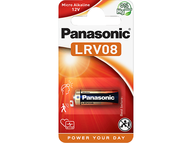 PANASONIC LRV08 Batterie, Alkaline, 12 Volt PANASONIC LRV08 Batterie, Alkaline, 12 Volt von PANASONIC